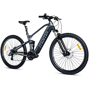 Moma Bikes, EMTB 29" PRO FS Crank Motor, Aluminum, Full SHIMANO Altus 8 Speeds, Hydraulic Disc Brakes & Integrated Battery Ion Lithium 48V 13Ah