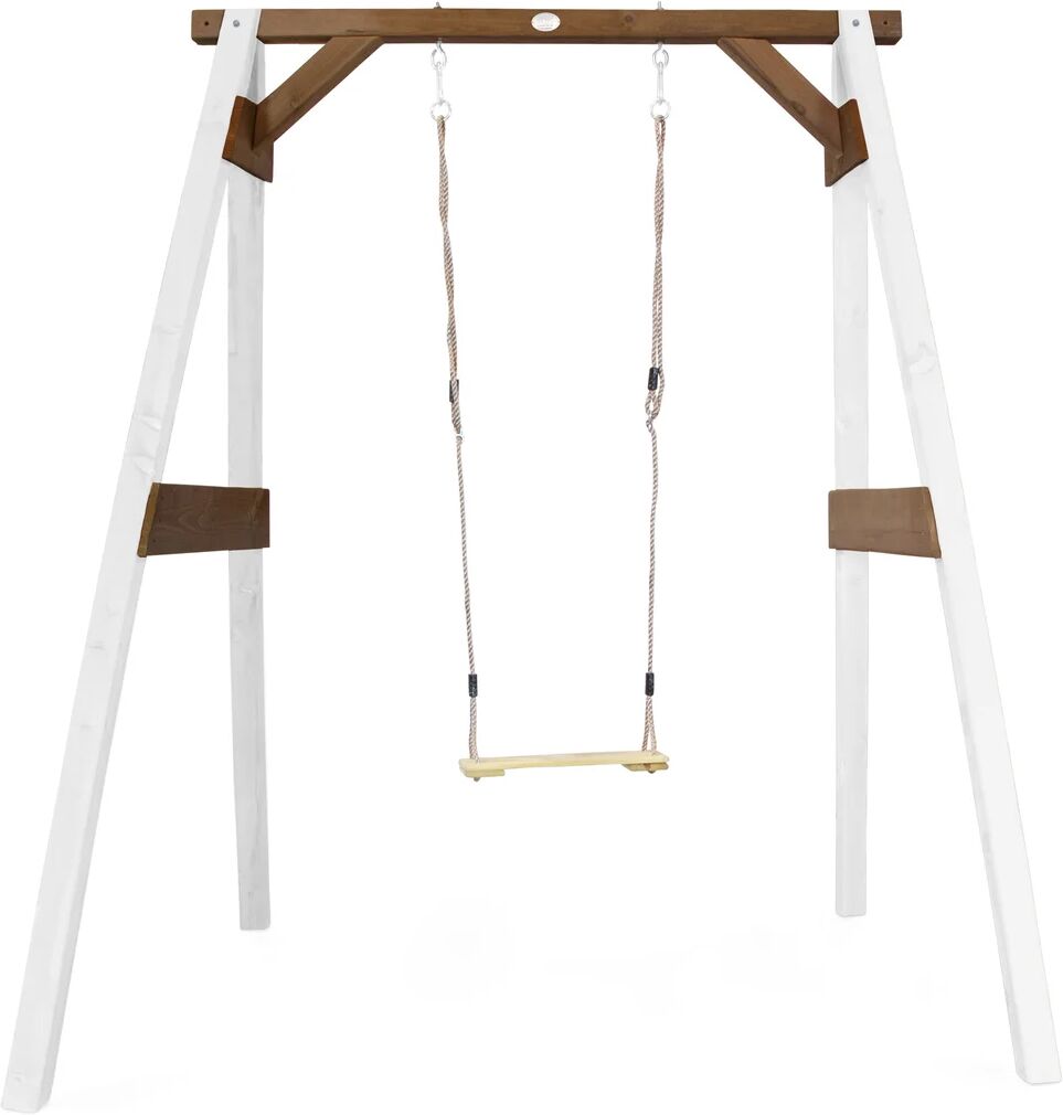 AXI Swing Set white/brown 207.0 H x 181.0 W x 160.0 D cm