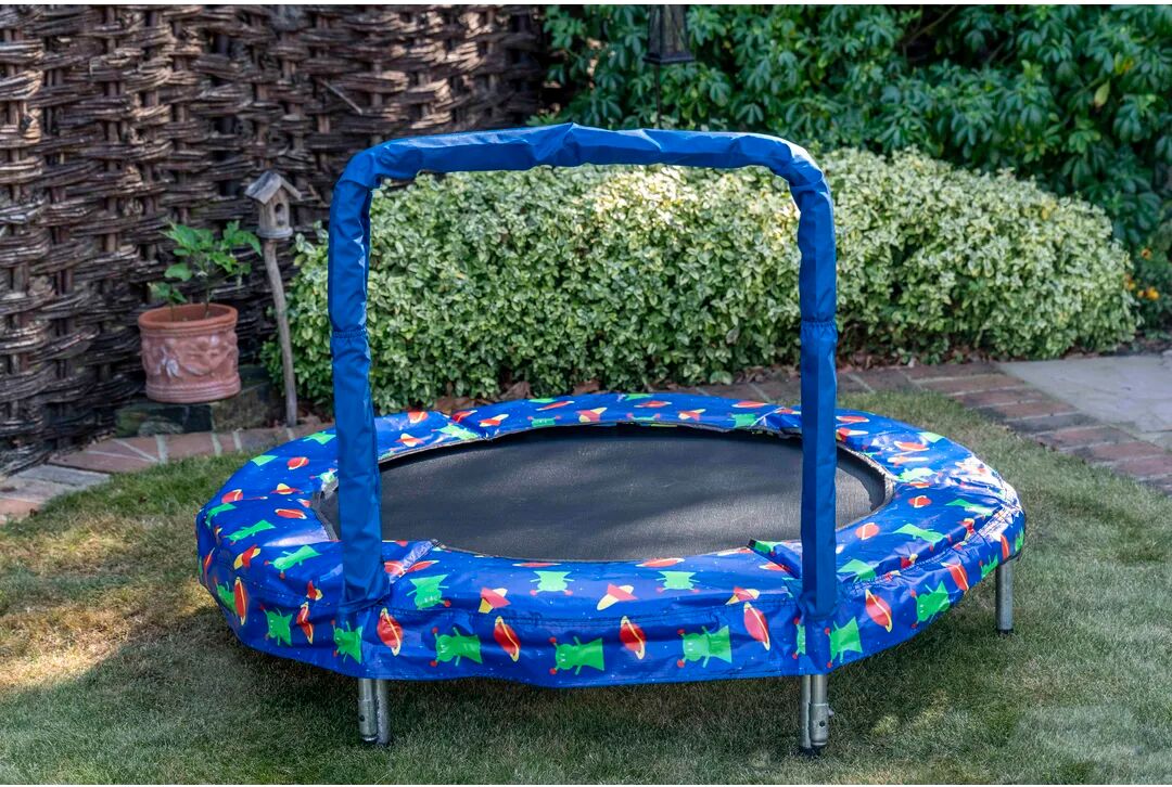 Photos - Trampoline Freeport Park 48" JumpKing Space Mini  blue/green/red 2.88 H x 1