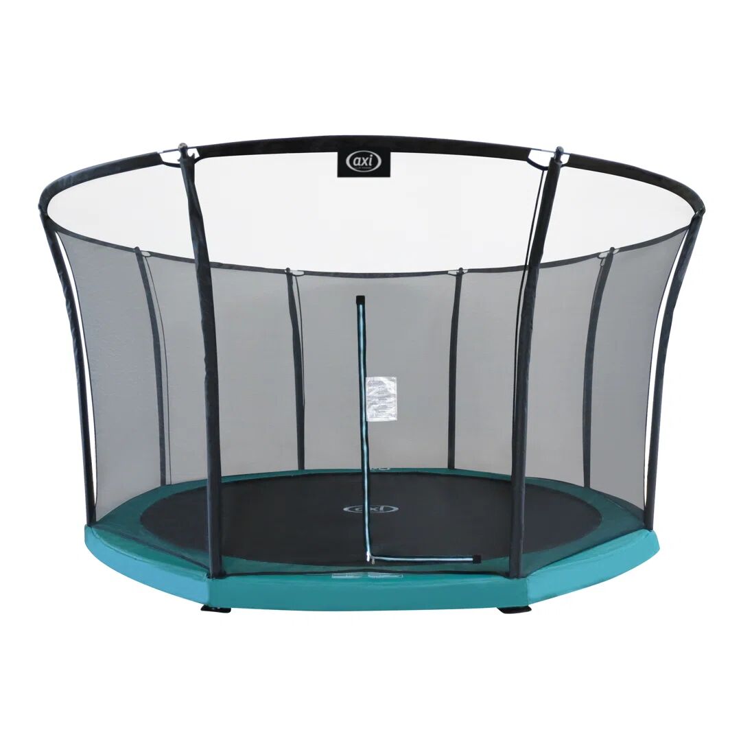 AXI 12' Backyard: In-Ground with Safety Enclosure green 1925.0 H x 405.0 W x 405.0 D cm