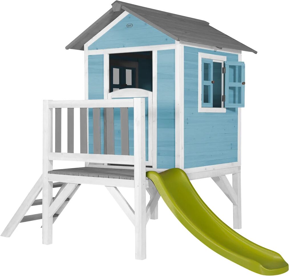 AXI Lodge Playhouse blue 188.0 H x 168.0 W x 261.0 D cm