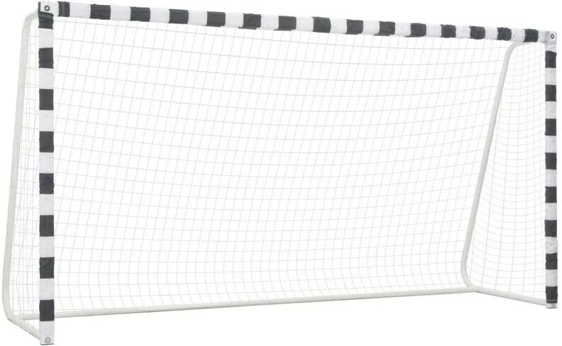 SWEIKO Soccer Goal 300x160x90 cm Metal Black and White VDTD32902