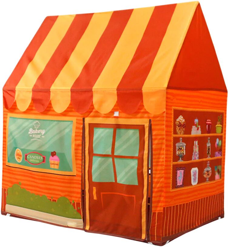 ArmadaDeals Children Folding Dessert House Play Tent Toy Outdoor Hiking Playhouse Game, Orange