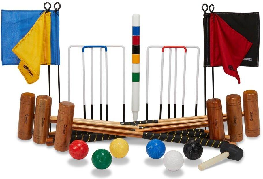 Uber Games Garden Croquet Set - 6 Player