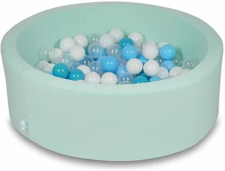 Borough Wharf Worth Ball Pit Pool Borough Wharf Colour: Mint/Turquoise/Clear/Blue  - Size: Round 120cm