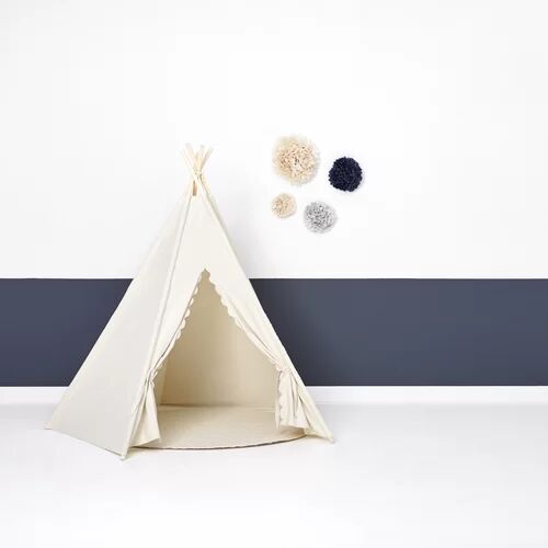 The Little Green Sheep Play Tent The Little Green Sheep Colour: Linen  - Size: 220cm H X 125cm W X 375cm D