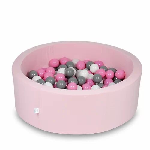 Borough Wharf Worth Ball Pit Pool Borough Wharf Colour: Powder Pink/White/Grey/Rose  - Size: Rectangle 160 x 230cm