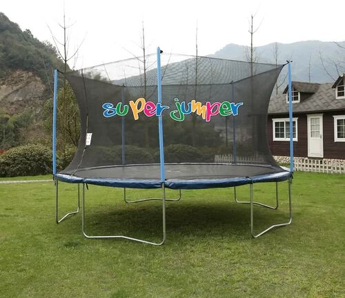 Freeport Park 167" Round Trampoline with Safety Enclosure Freeport Park  - Size: 42cm H X 52cm W X 2cm D