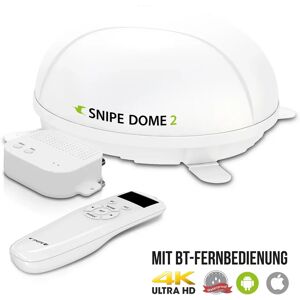 I DO IT Selfsat SNIPE Dome 2 - Twin - Mit BT Fernbedienung und iOS / Android Steuerung