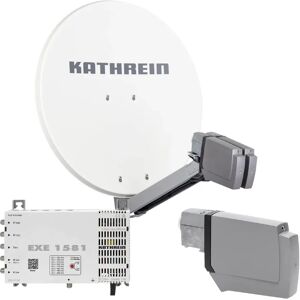 Kathrein CAS 80 Sat-Antenne weiß (we) 8 Teilnehmer - 8 Teilnehmer über Unicable