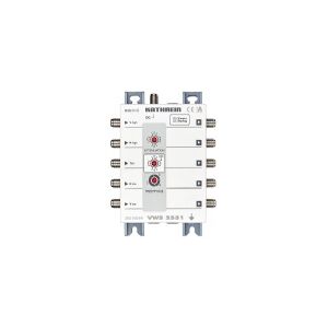 Kathrein VWS 2551, 1 inputs, 4 outputs, 950 - 2150 Mhz, 45 dB, 16 - 15 dB, IP30