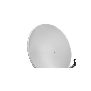 Goobay 67334, 10,7 - 12,75 GHz, 38,8 dBi, Forskudt, Grå, Aluminium, 800 mm