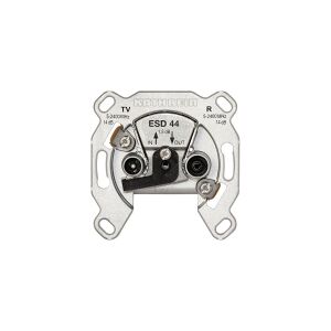 KATHREIN-Werke KATHREIN ESD 44 - TV/Satellite/Radio antenna socket mechanism - IEC ( female ), IEC ( male ) - 1 TV socket, 1 radio socket