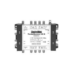 TechniSat TechniSystem 5/8 K - RF-forstærker / -splitter