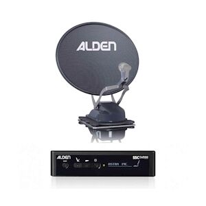 Alden Onelight Evo Platinium Parabole Satellite Automatique 60cm + Pointeur Module Ssc Usage Non Intensif Alden