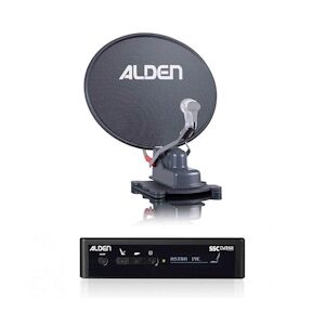 Alden Onelight Parabole Satellite Automatique 60cm + Pointeur Module Ssc Usage Non Intensif Alden