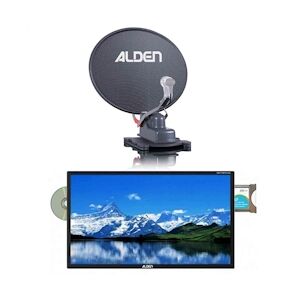 Alden Onelight Parabole Satellite Automatique 60cm + Tv Led 19
