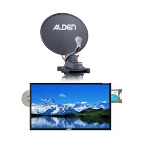 Alden Onelight Parabole Satellite Automatique 60cm + Tv Led 24