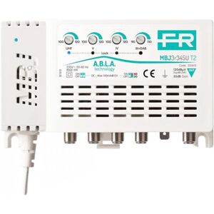 Fracarro Tableau TV Fracarro 4 entrées 3+DAB 4.5 U T2 35dB 223615