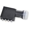 Inverto IDLT-QTL412-ULTRA-OPN Quattro-LNB Teilnehmer-Anzahl: 4 Feedaufnahme: 40mm black