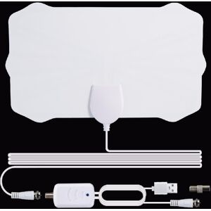 COOU Electronic 2021 new Indoor Digital HDTV antenna TV 900 Miles Radius Amplifier DVB-T2 isdb-tb clear satellite dish signal receiver Aerial