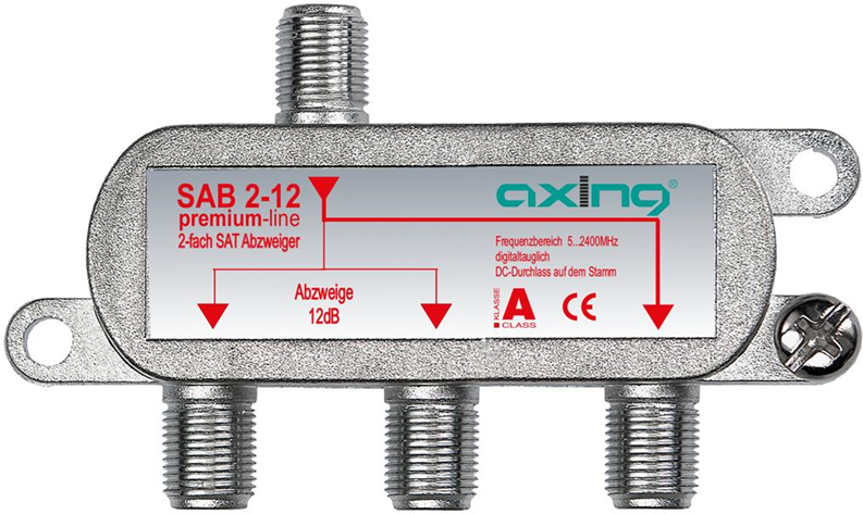 Axing SAB 2-12 Splitter per cavo Alluminio