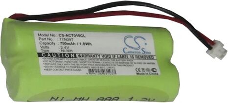 Cameron Sino Act015Cl Battery Replacement For Audioline Cordless Phone