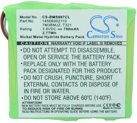 Cameron Sino Bms687Cl Battery Replacement For Bosch Cordless Phone