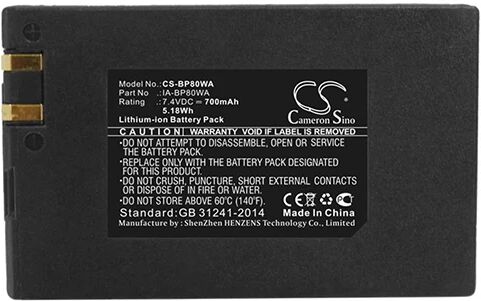 Cameron Sino Bp80Wa Battery Replacement For Samsung Camera