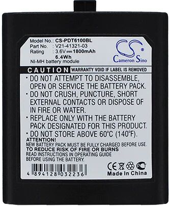 Cameron Sino Pdt6100Bl Battery Replacement For Symbol Barcode Scanner