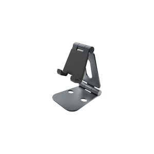 desire2 Rotatable Stand - Skrivebordsstander for mobiltelefon, tablet - fra 4 til 10 - sort