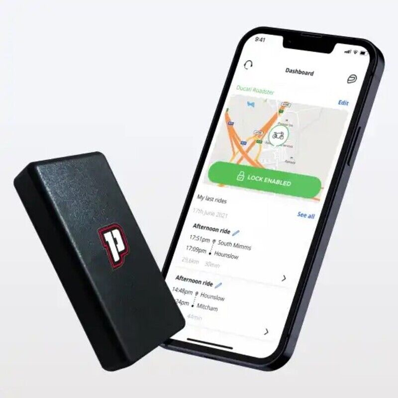 PEGASE Rastreador antirrobo GPS para baterías de plomo-ácido (no se requiere suscripción) -