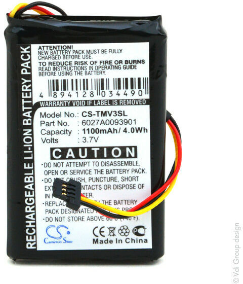 Nx ™ - NX - Batterie GPS 3.7V 1100mAh - 6027A0093901