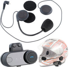 Navgear Micro-casque BHT-200 avec bluetooth pour casque moto