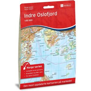 Indre Oslofjord Av 1:50 000