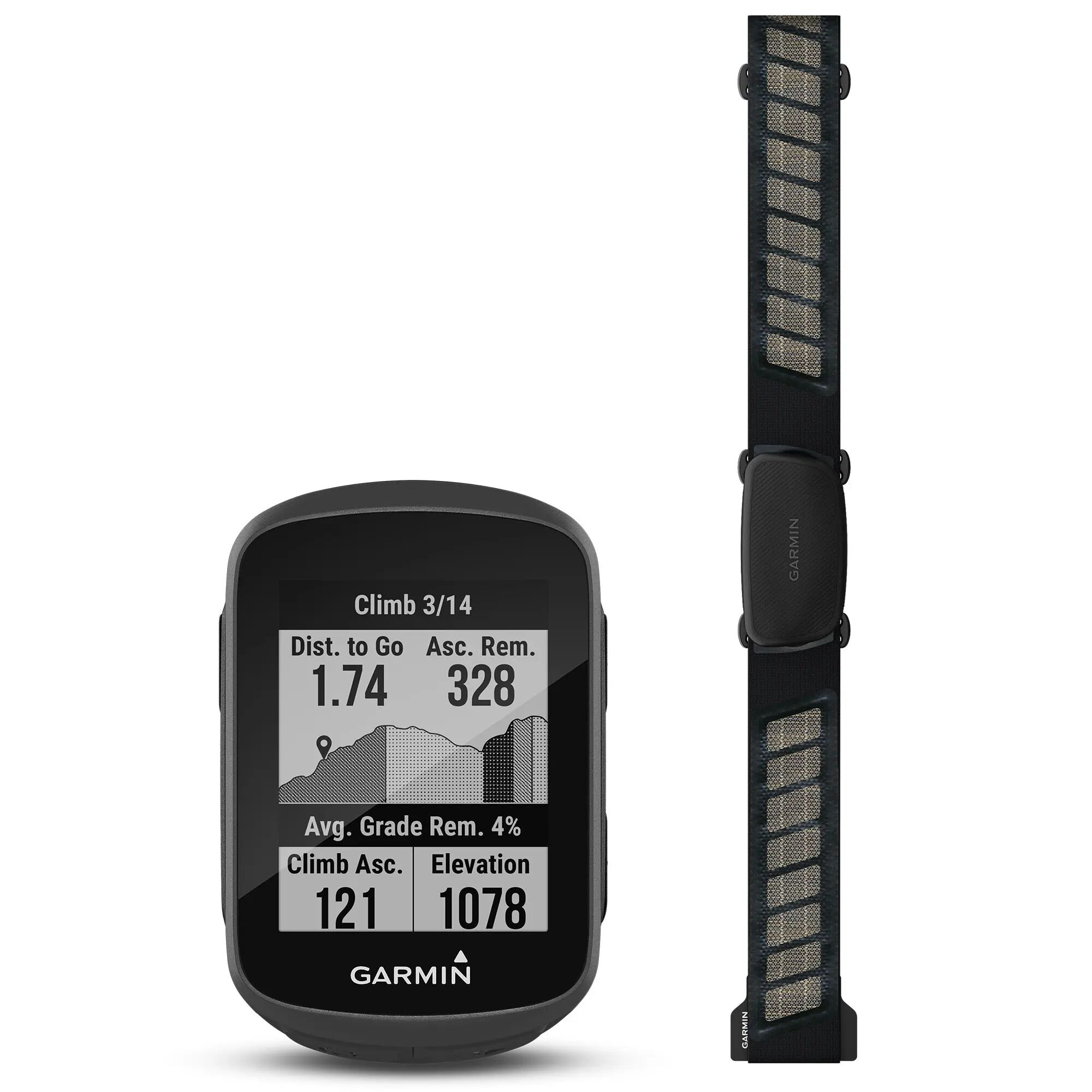Garmin Edge 130 Plus GPS Bike Computer Bundle  - Black - Size: One Size