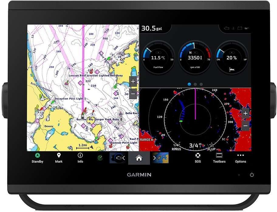 Photos - Sat Nav Garmin GPSMAP 1243 Chartplotter Gn+ 