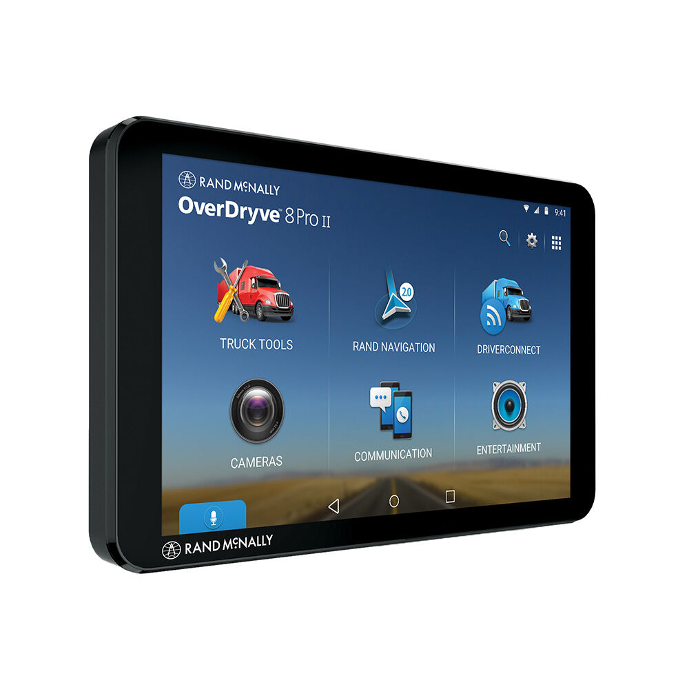 Photos - GPS Accessory Rand McNally OverDryve 8 Pro II Truck GPS in Blue 8proii
