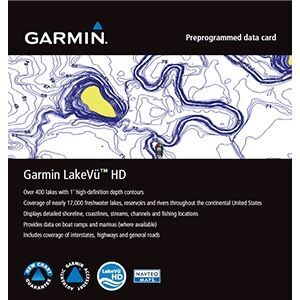 Photos - GPS Accessory Garmin LakeVu HD - LUS100F Preprogrammed MicroSD/SD Card 010-C1087-00 