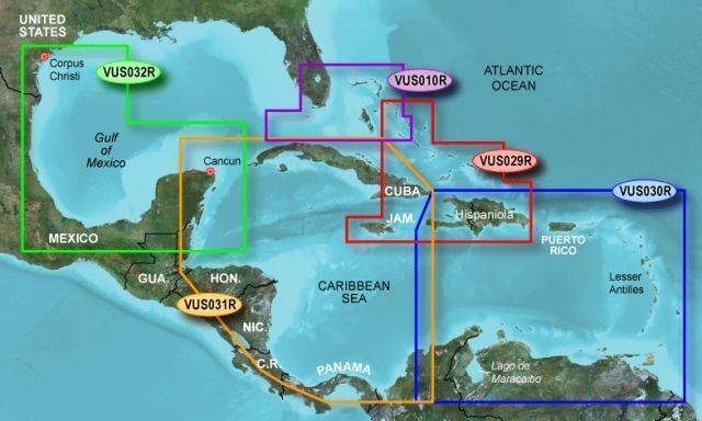 Photos - GPS Accessory Garmin BlueChart g2 Vision - Southern Gulf of Mexico JUL 08, US032R, SD Ca 