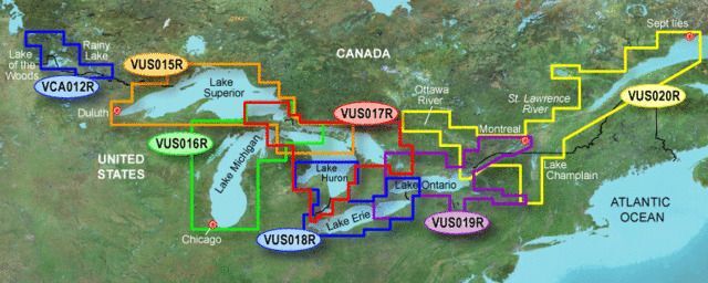 Photos - GPS Accessory Garmin BlueChart g2 Vision - St. Lawrence Seaway JUL 08  SD Card 0 (US020R)