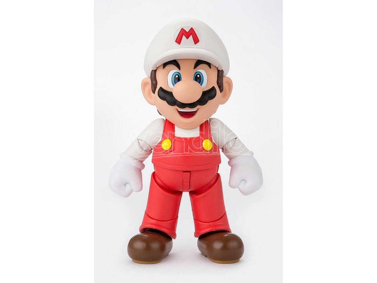 BANDAI Super Mario Fire Mario Figuarts Action Figure