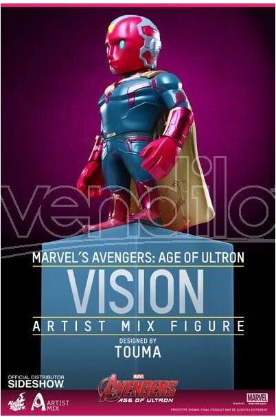 HOT TOYS Avengers Aou Artist Mix S.2 Vision Figura