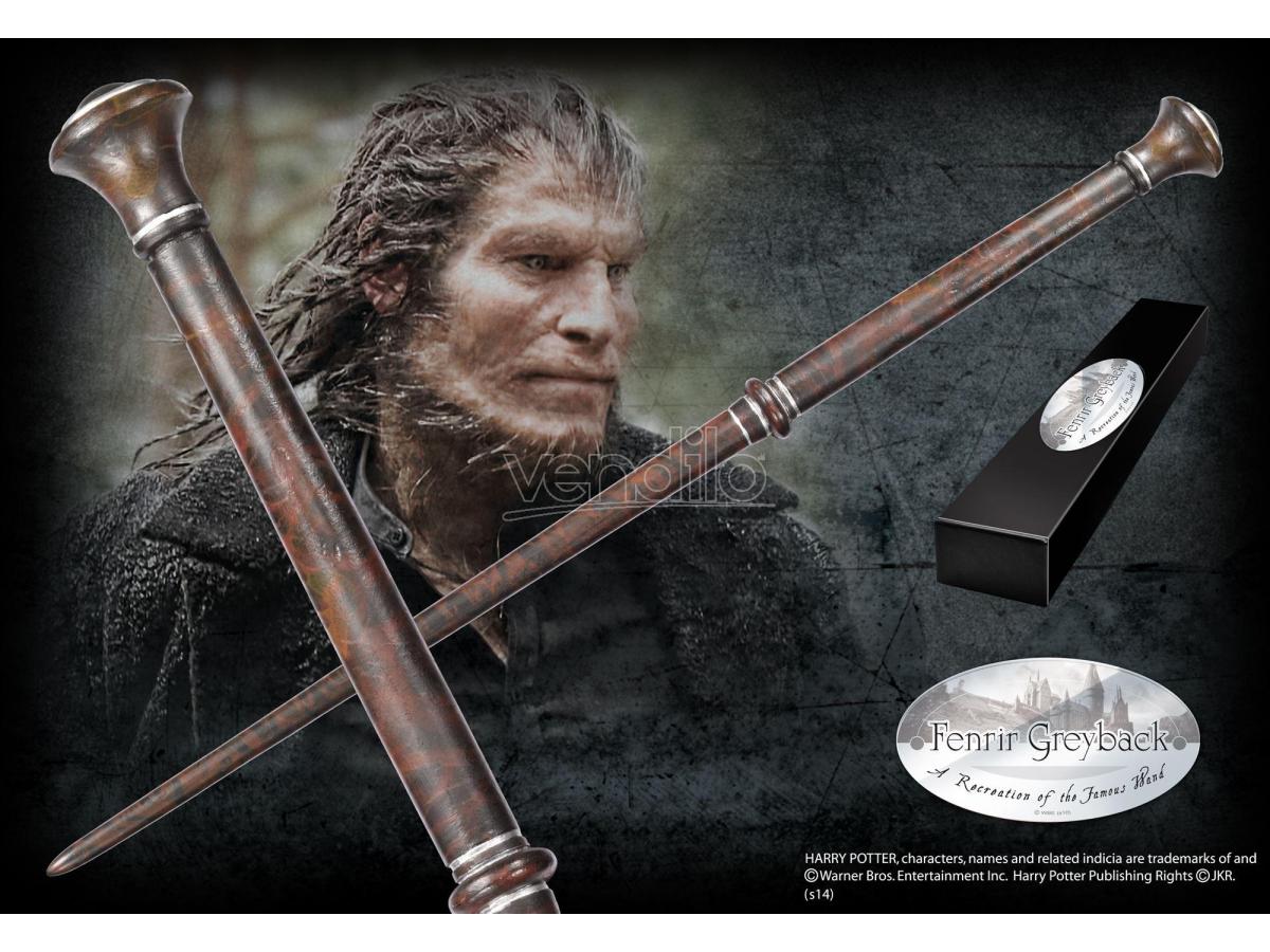 NOBLE COLLECTION Harry Potter Bacchetta Magica Fenrir Greyback Character