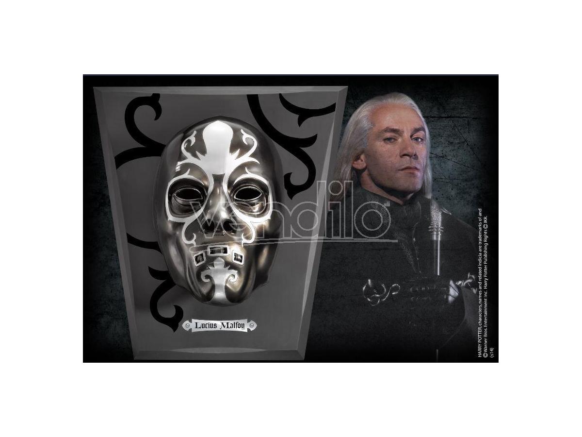 NOBLE COLLECTION Harry Potter Maschera Mangiamorte Lucius Malfoy Indossabile Replica Noble