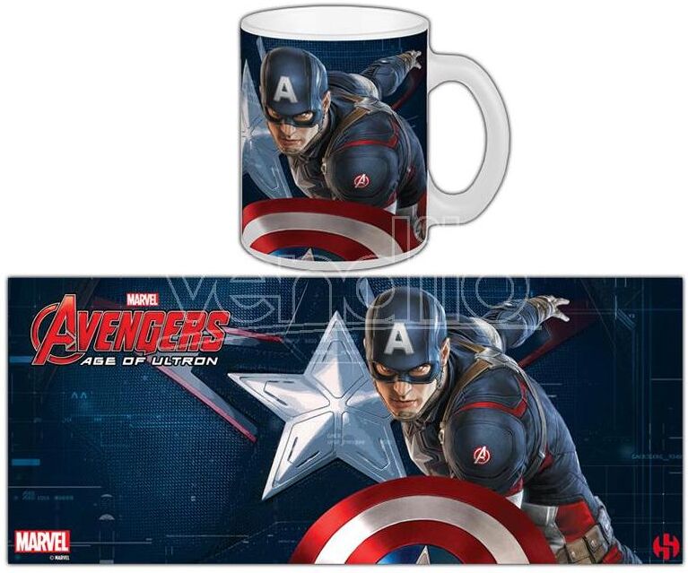 SEMIC Avengers Aou Captain America Tazza