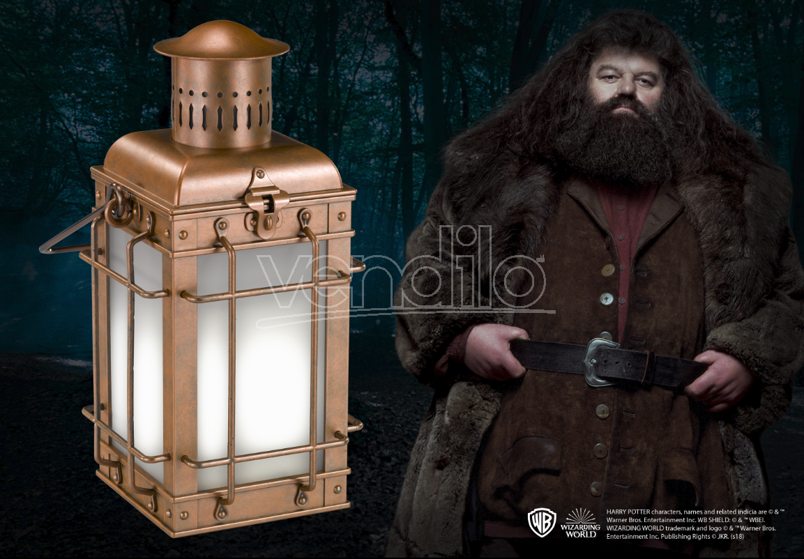 NOBLE COLLECTION Harry Potter Lanterna Rebus Hagrid Replica 35 Cm