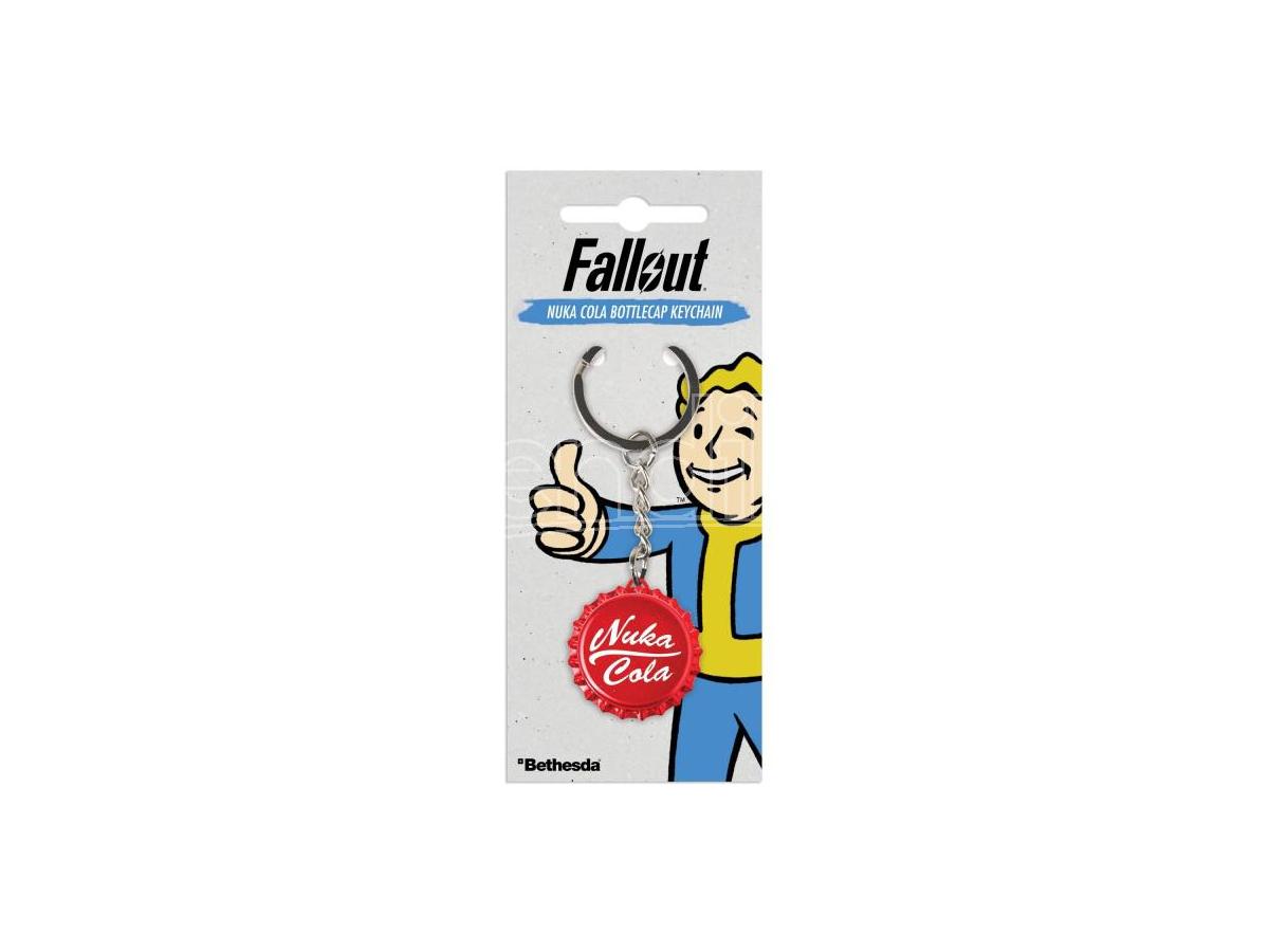 GAYA ENTERTAINMENT Fallout Nuka Cola Bottlecap Portachiavi