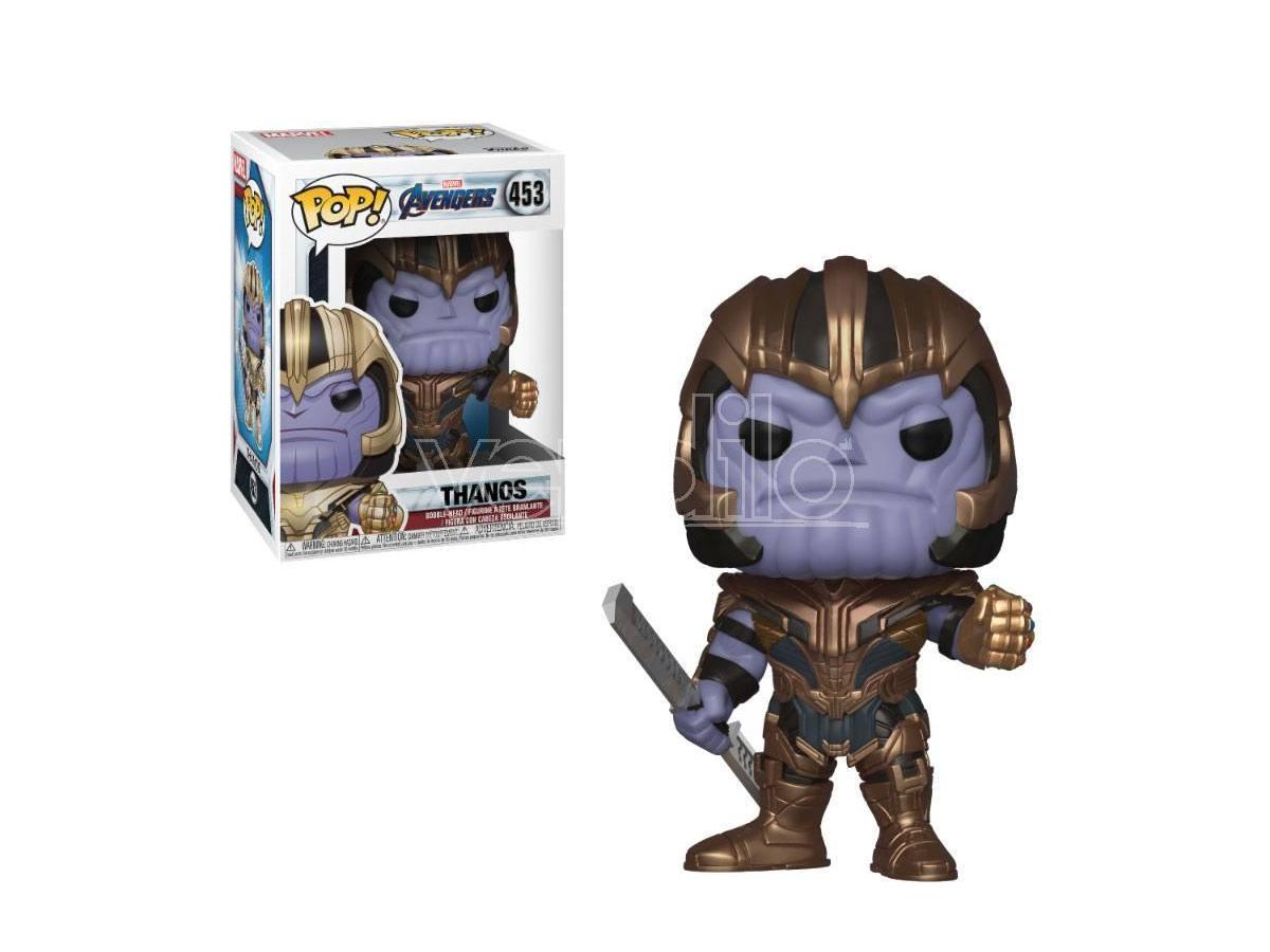 FUNKO Avengers Endgame Pop Movies Vinile Figura Thanos 9 Cm