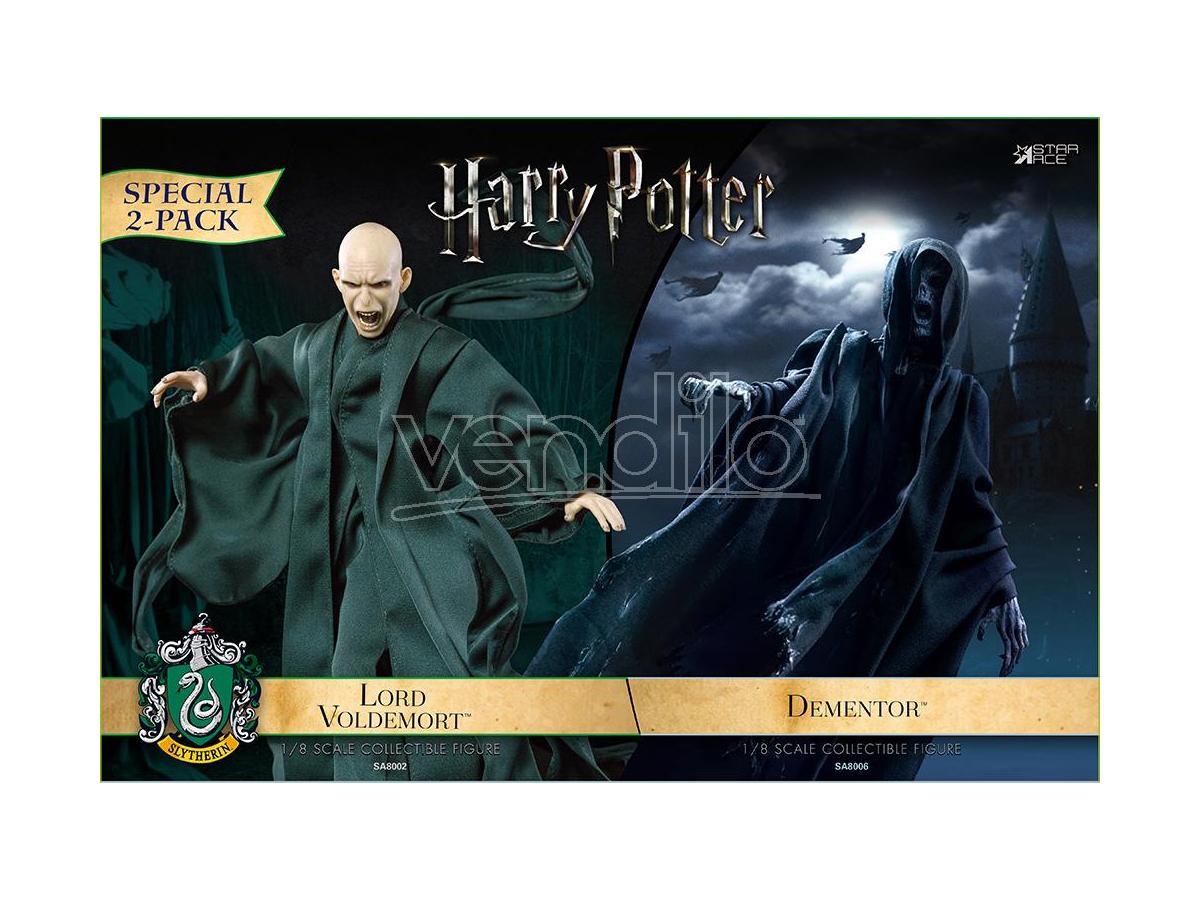 STAR ACE Harry Potter Dissennatore + Voldemort 1/8 Af 2pck Action Figure